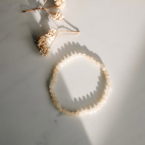 Kinderarmband | Orangencalcit